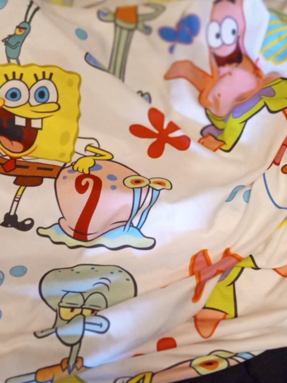 Spongebob Squarepants w/friends Twin Size just the fitted sheet